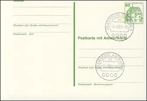 P 119 - BuS 50/50 Pf avec lignes de points VS-O Francfort