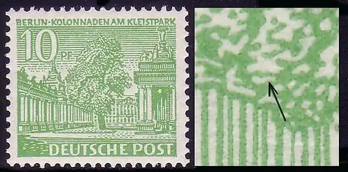 47I/I Bâtiments Berliner 10 Pf - PLF I [PM 3], frais de port **