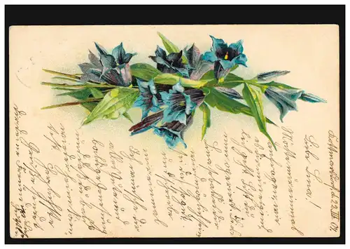 Carte de présentation Félicitations Bellenflumen, KOTTMARDORF après BAUTZEN 23.3.2007