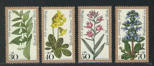 573-576 Wofa Waldblumen 1978, Satz postfrisch **