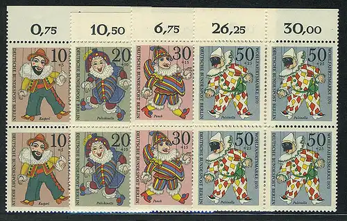 373-376 Wofa Marionettes 1970, OR-Vbl phrase **