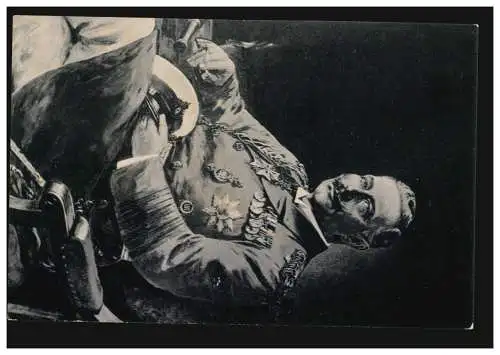 Carte de bien-être des vétérans: Grand amiral Kaiser Wilhelm II, inutilisé