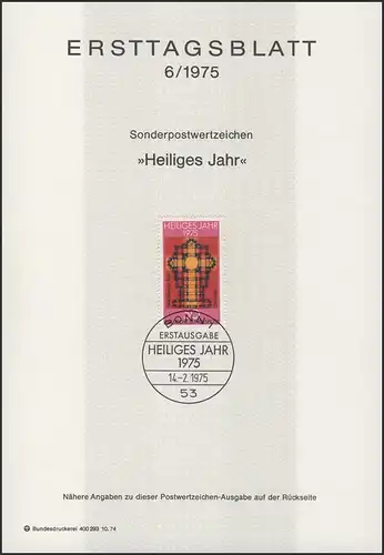 ETB 06/1975 Heiliges Jahr