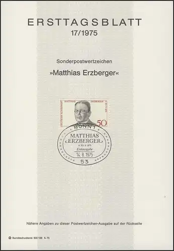 ETB 17/1975 Matthias Rüberger