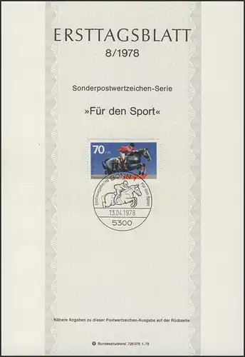 ETB 08/1978 Aide sportive, sauts