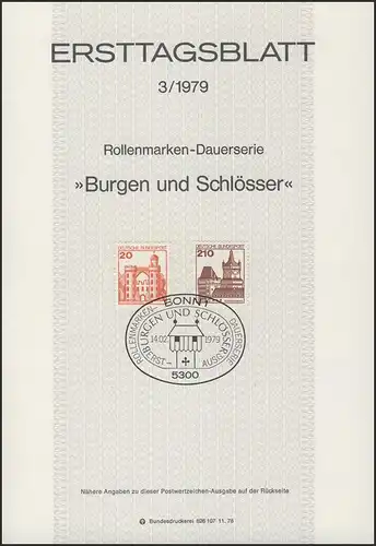 ETB 03/1979 Burgen und Schlösser: Pfaueninsel