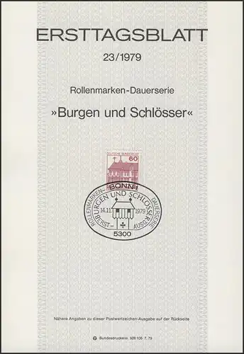 ETB 23/1979 Burgen und Schlösser: Rheydt