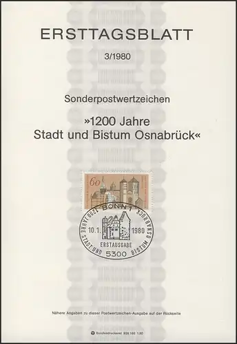 ETB 03/1980 Bistum Osnabrück