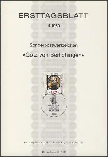 ETB 04/1980 Götz von Berlichingen