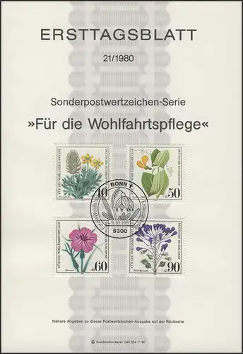 ETB 21/1980 Wohlfahrt: Gefährdete Ackerwildkräuter