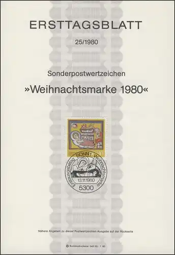 ETB 25/1980 Weihnachten