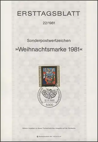 ETB 22/1981 Weihnachten