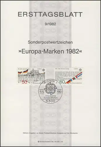 ETB 09/1982 Europa: Historische Ereignisse