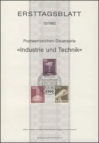 ETB 12/1982 Industrie: Kamera, Brauanlage, Magnetbahn