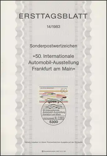 ETB 14/1983 Internationale Automobilausstellung