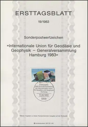 ETB 19/1983 Geodäsie und Geophysik