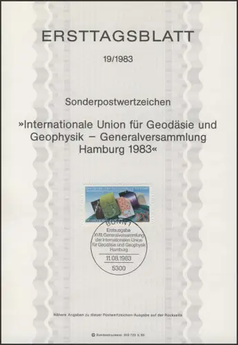 ETB 19/1983 Geodäsie und Geophysik