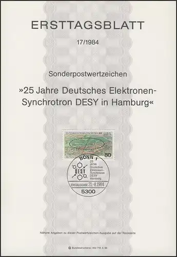 ETB 17/1984 DESY