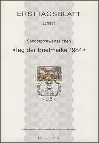 ETB 22/1984 Tag der Briefmarke 