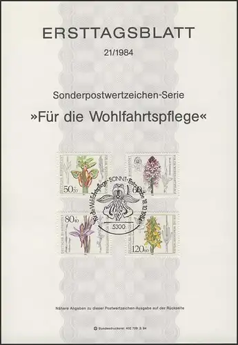 ETB 21/1984 Wohlfahrt: Orchideen