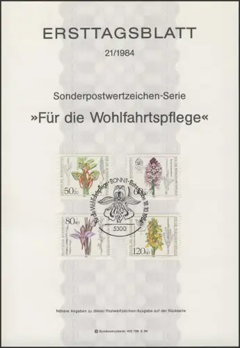 ETB 21/1984 Wohlfahrt: Orchideen