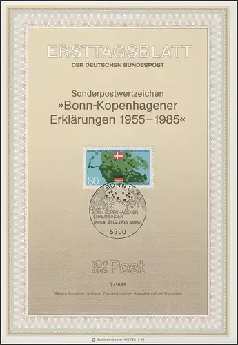 ETB 07/1985 - Bonn-Kopenhagener Erklärungen