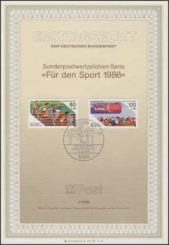 ETB 02/1986 Sporthilfe: Leichtathletik Viererbob