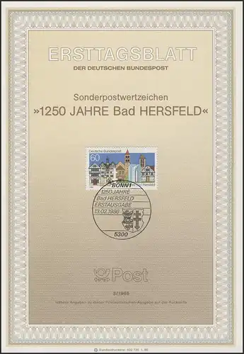 ETB 03/1986 Bad Hersfeld
