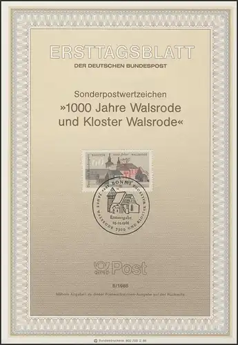 ETB 08/1986 Walsrode, Kloster