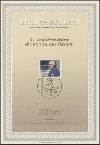 ETB 18/1986 König Friedrich der Große