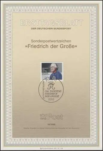 ETB 18/1986 Roi Friedrich le Grand