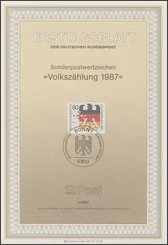 ETB 04/1987 Volkszählung