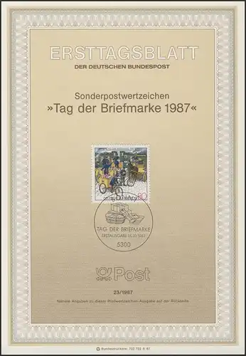 ETB 23/1987 Tag der Briefmarke