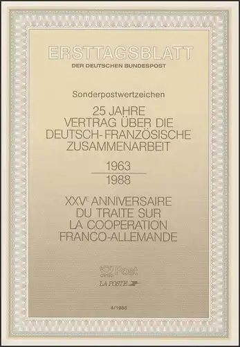 ETB 04/1988 Deutsch-französiche Zusammenarbeit