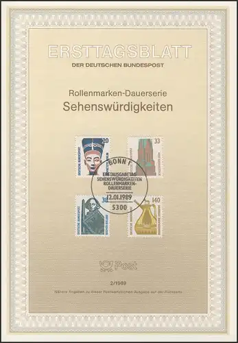 ETB 02/1989 Sehenswürdigkeiten: Nofretete, Roland, etc.