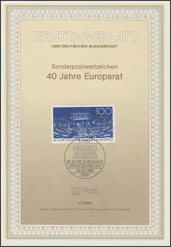 ETB 17/1989 Europarat