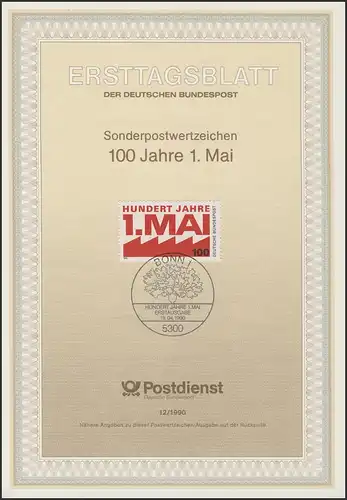 ETB 12/1990 Tag der Arbeit