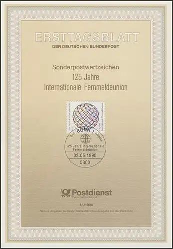 ETB 16/1990 Union des télécommunications