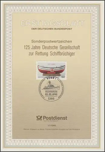 ETB 17/1990 Rettung Schiffbrüchiger