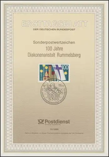 ETB 19/1990 Diaconenanstalt Rummelsberg