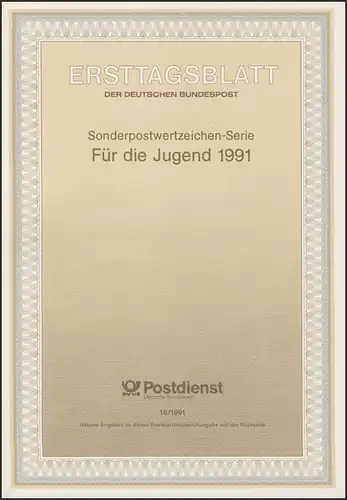 ETB 16/1991 Jugend: Gefährdete Schmetterlinge