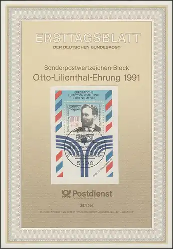 ETB 28/1991 Block: LILIENTHAL