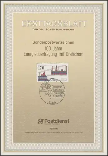 ETB 35/1991 Courant tournant.