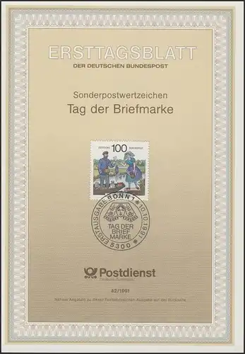 ETB 42/1991 Tag der Briefmarke