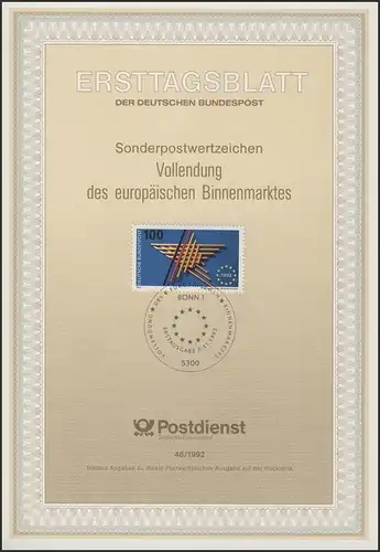 ETB 48/1992 Europäischer Binnenmarkt