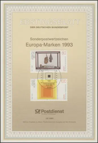 ETB 16/1993 Europe: Arts