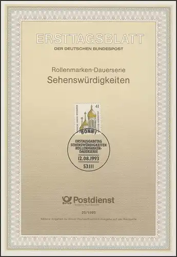 ETB 29/1993 SWK: Église russe, Wiesbaden