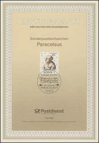 ETB 44/1993 - Paracelsus, Naturforscher