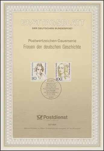 ETB 33/1994 Femmes de l'histoire: Varnhagen, Oranie