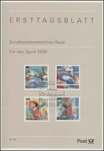 ETB 04/1995 - Sporthilfe: Kanu, Gymnastik, Boxen
